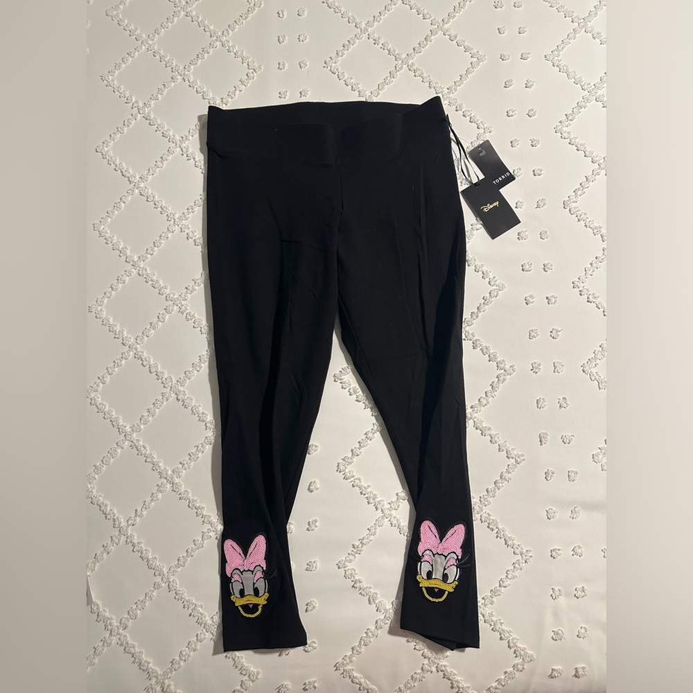 NWT - Torrid Disney Daisy Duck Sequin Leggings